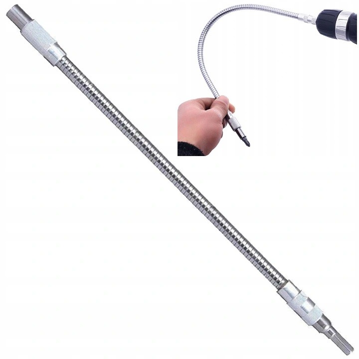 Przedłużka Elastyczna Do Bitów Wkrętarki 1/4 300MM