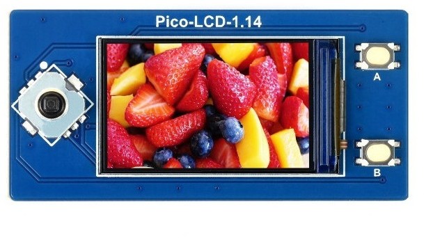 Raspberry Pi Waveshare Wyświetlacz LCD IPS 1,14'' 240x135px - SPI - do Pico - Waveshare 19340 WSR-18991