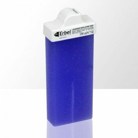 ERBEL Allepaznokcie Wosk do depilacji wąska rolka lawenda 100 ml
