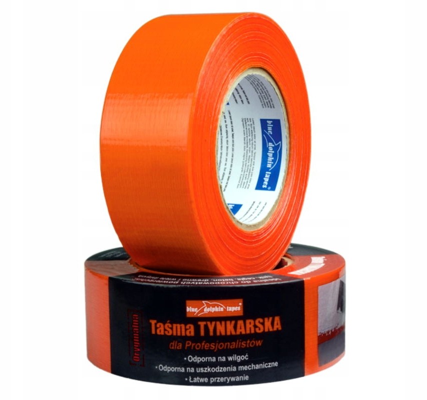 Taśma Tynkarska Elewacyjna Pomarańczowa 48mm x 50M