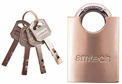 Amtech AM-Tech 50 MM Steel Padlock, t1620