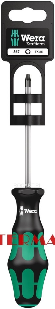 Wera 367 SB Wkrętak TORX, na blistrze TX 25x100 05100063001
