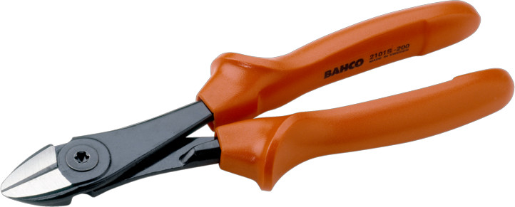 BAHCO obcinak boczny izolowany, do prac z napięciem 1000V, z progresywną krawędzią tnącą 200mm, ERGO [2101S-200]