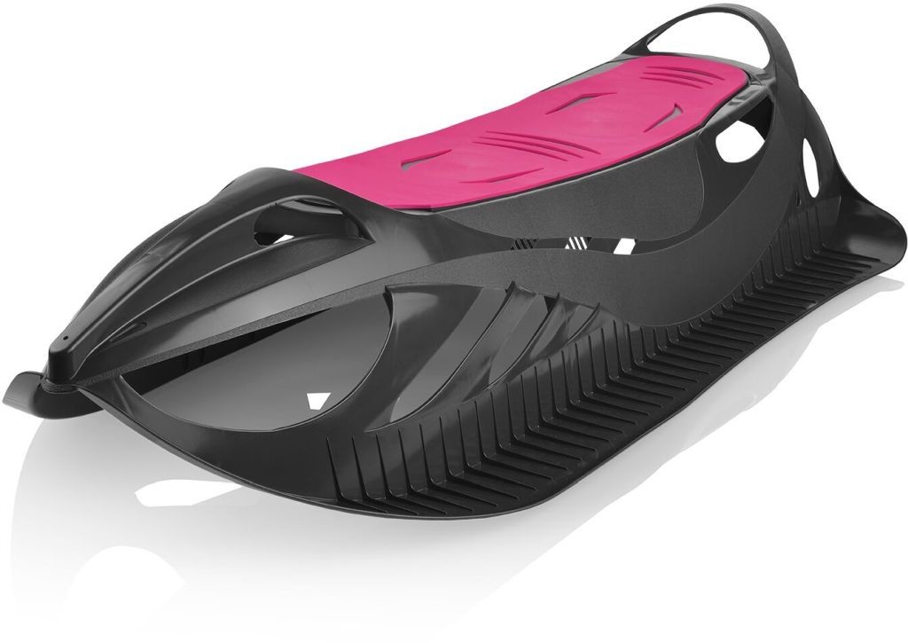 Plastkon Sanki Neon Grip czarny / różowy