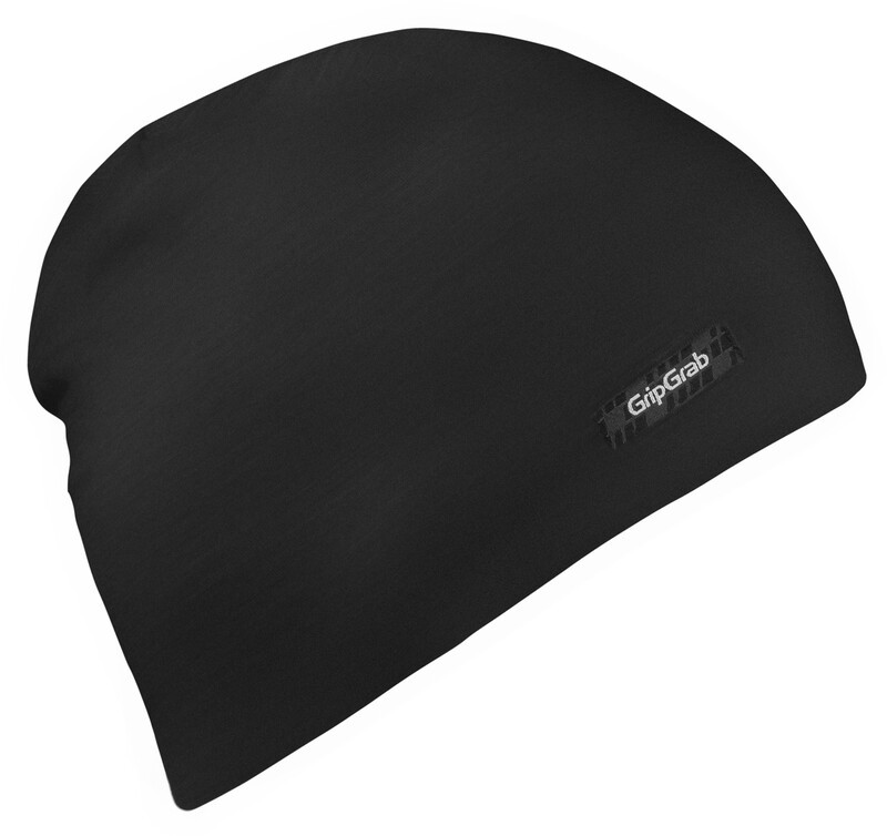 GripGrab GripGrab Merino Polyfibre Lekka czapka Merino, black L 2020 Czapki pod kask 5041-01-L