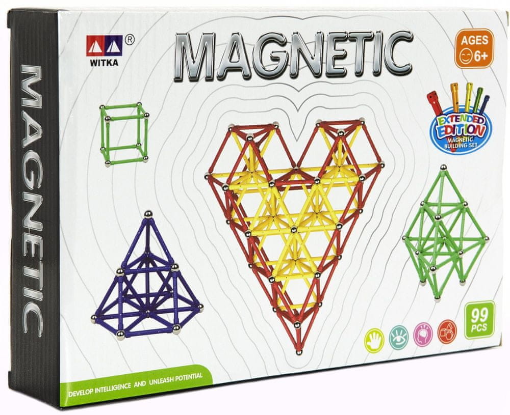 Teddies zestaw magnetyczny 99 szt # z wartością produktów powyżej 89zł!