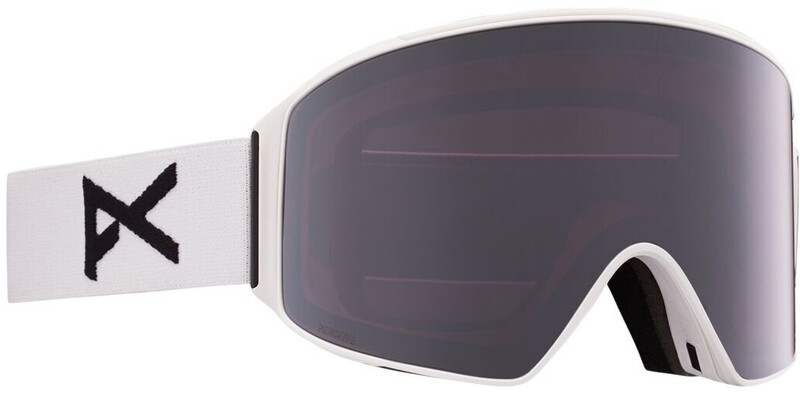 Anon M4 Cylindrical Goggles incl. Bonus Lens + MFI Face Mask Men, biały/szary 2021 Gogle narciarskie