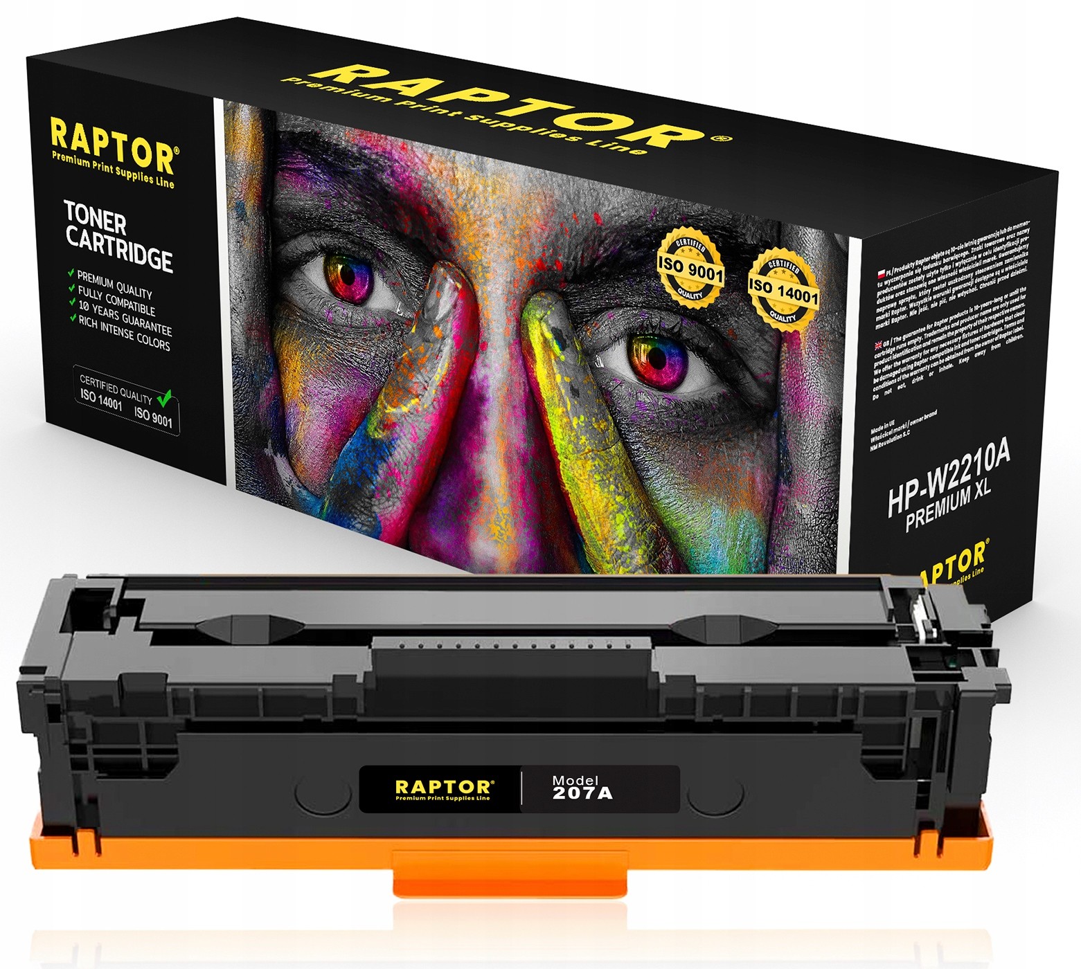 Toner do Hp LaserJet Pro Mfp M283fdw W2210A 207A