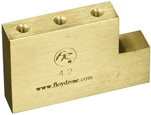 Floyd Rose Mosiądz FAT TREMOLO L blok - 42 mm, FROFTBL42 FROFTBL42