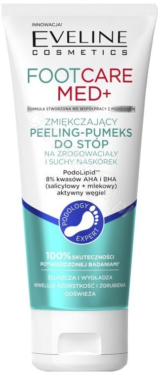 Eveline COSM FootCare Med+ zmiękczajacy peeling pumeks do stóp 100 ml