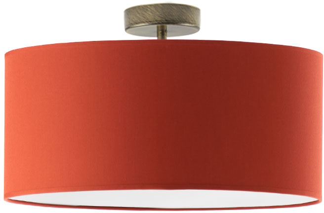 LYSNE Designerskie oświetlenie sufitowe WENECJA fi 40 cm kolor rdzawy 14627/12 kolor rdzawy