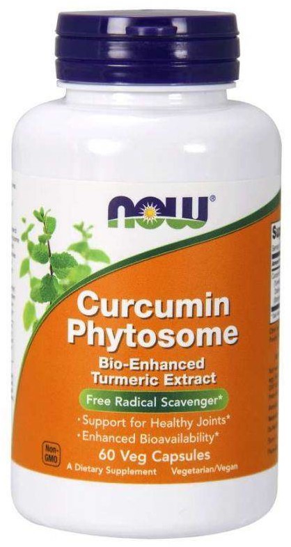 Now Foods Curcumin Phytosome - Kurkuma 500 mg (60 kaps.)