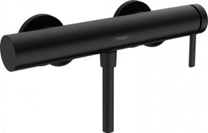 Hansgrohe 76620670 Finoris Jednouchwytowa bateria prysznicowa do montażu natynkowego czarny matowy