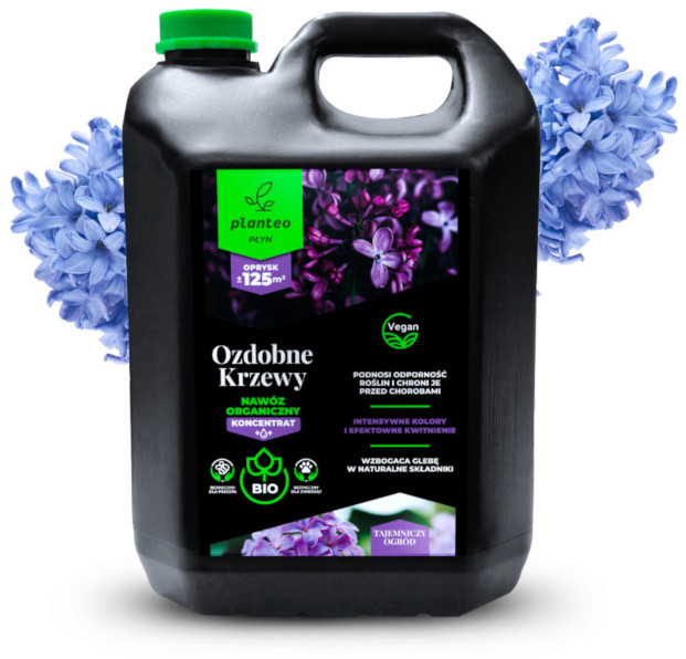 Planteo Nawóz Naturalny Organiczny W Płynie Planteo Ozdobne Krzewy 5 L Wh
