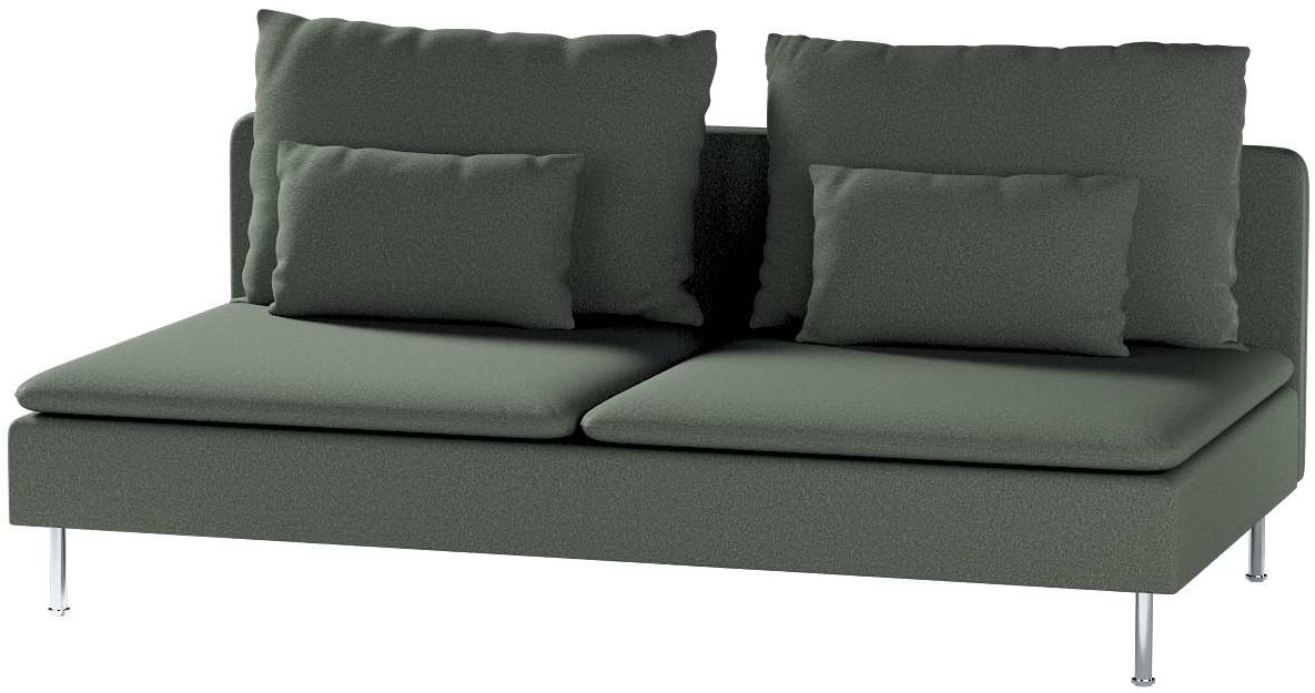 Dekoria pl pl Pokrowiec na moduł Söderhamn 3-osobowy ciemno szara bukla 186 x 99 x 83 cm Teddy 1006-702-83