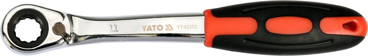 Yato KLUCZ OCZKOWY ODGIĘTY Z GRZECHOTKĄ 11MM YT-02373
