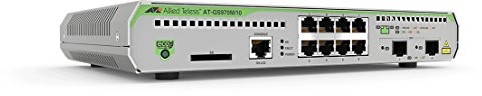 Allied Telesyn Allied 8 X 10/100/1000T porty PoE + & 2 X Combo ports 124 W PoE Capacity Fixed One AC Power Supply EU power cord 990-005799-50