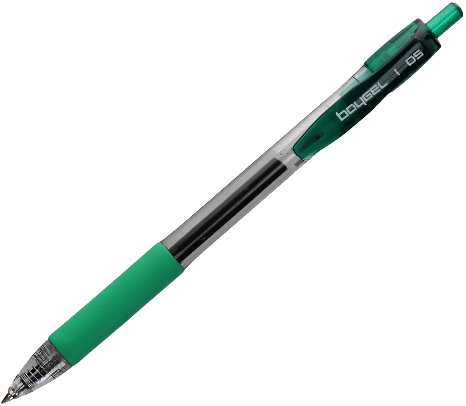 RYSTOR Pióro żelowe automatyczne 0.5mm zielone Rystor New Boy Gel-Eko