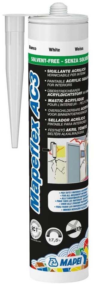 Mapei Uszczelniacz Akryl MAPEFLEX AC3 BIALY 310 ML