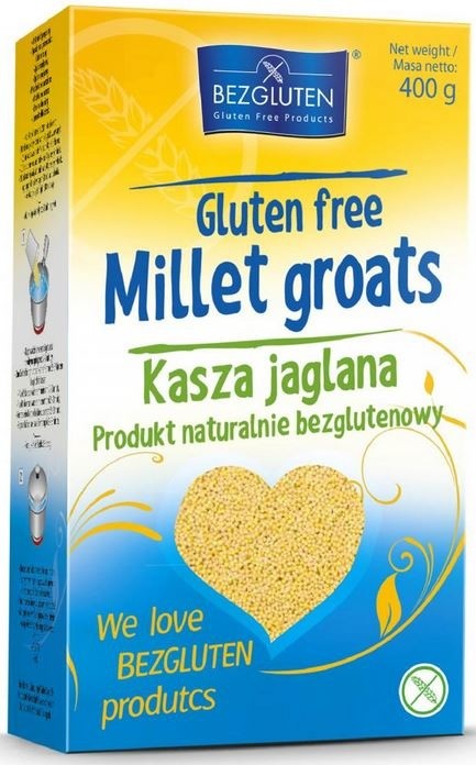 Bezgluten kasza jaglana bezglutenowa 400g
