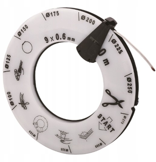 Taśma na opaski zaciskowe stalowa Cmb 30m