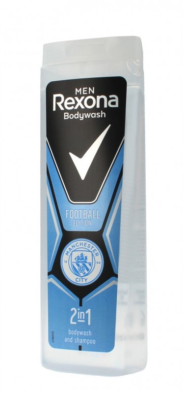 Rexona UNILEVER Motion Sense Men Football Edition Żel pod prysznic 2w1 Manchester City 400ml SO_107587