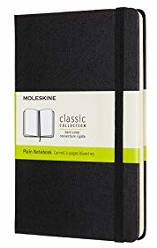 Moleskine 8058647626604 notatniki - klasyczna kolekcja średnia, pusty, twarda okładka czarna