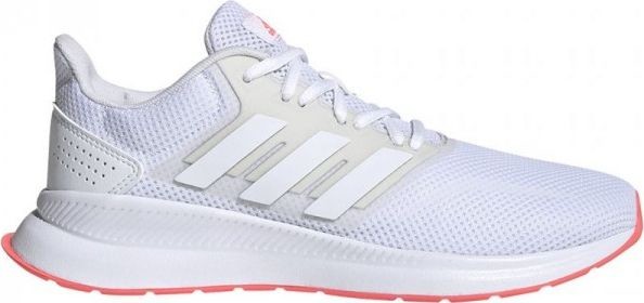 Adidas Buty damskie do biegania Runfalcon biało-beżowo-pomarańczowe FW5142 FW5142
