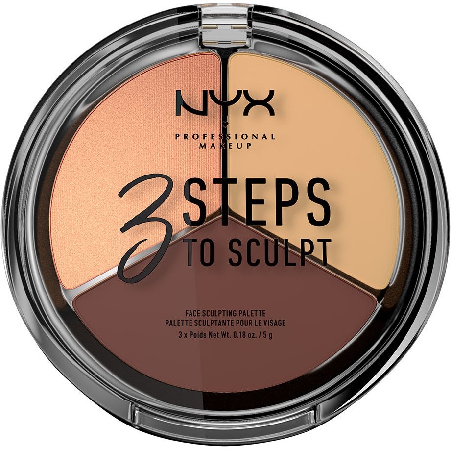 NYX 3 STEPS TO SCULPT PALETTE SHADE 03