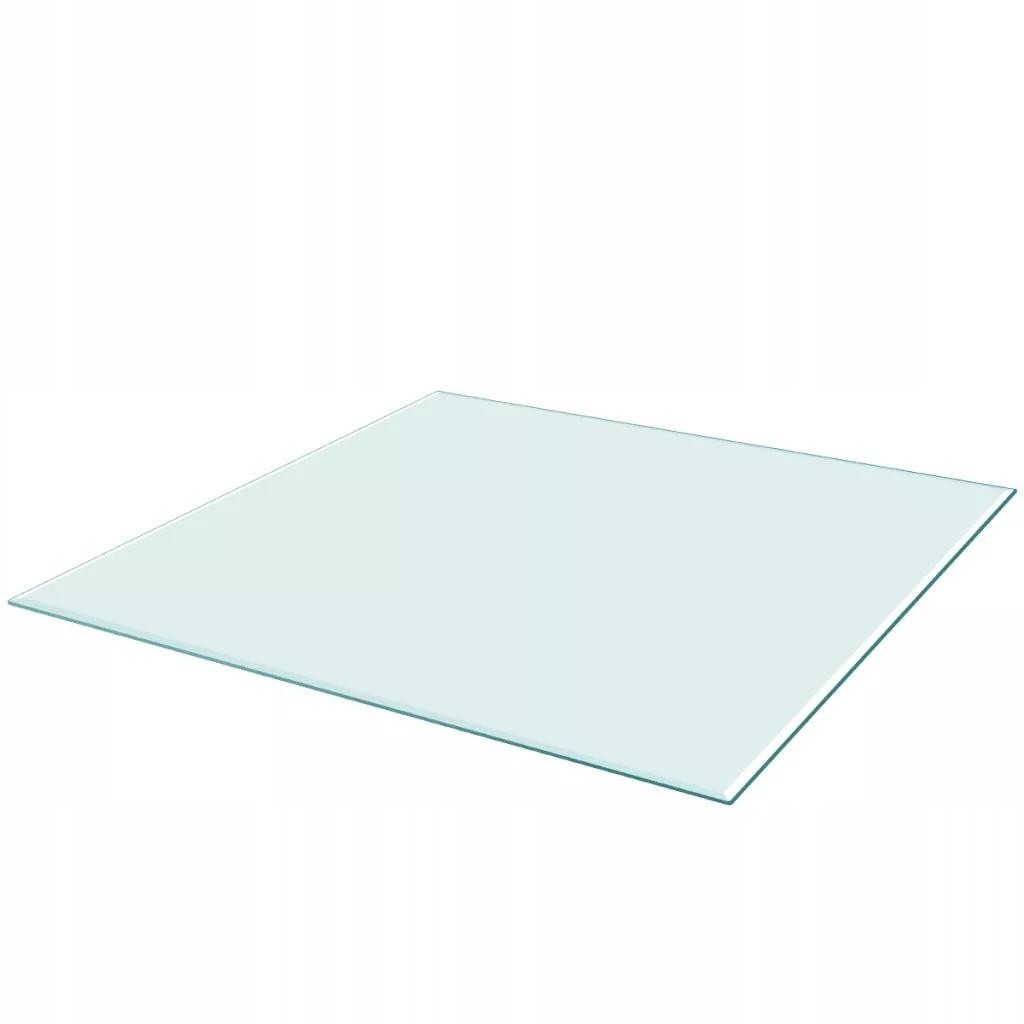 Blat stołu szklany kwadratowy 700x700 mm