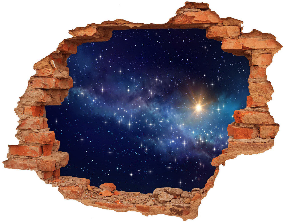 Wallmuralia.pl Foto zdjęcie dziura na ścianę Galaktyka