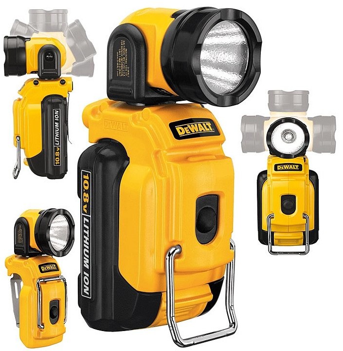 DeWalt Lampa LED z obrotową głowicą 10,8V DCL510N DCL510N-XJ