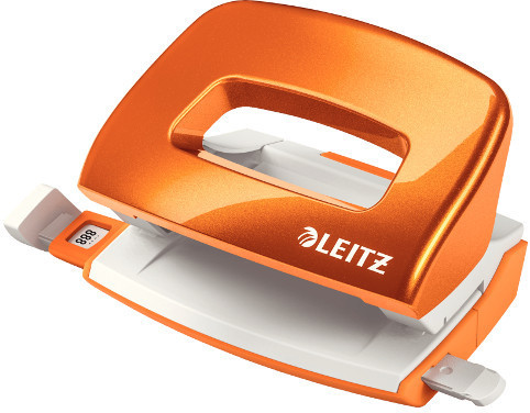 Leitz Dziurkacz Mini WOW Pomarańczowy