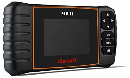iCarsoft iCarsoft MB urządzenie diagnostyczne, Błąd diagnostyczny Benz, ponowne i przejrzyste, serwis olejowy, reset SBC, reset DPF, OBD2 MB II