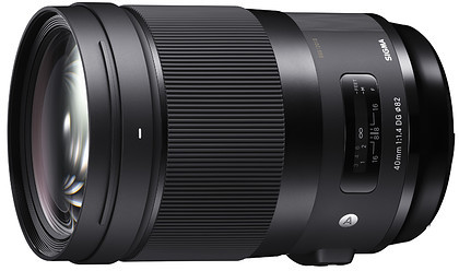 Sigma A 40mm f/1.4 DG HSM Sony E