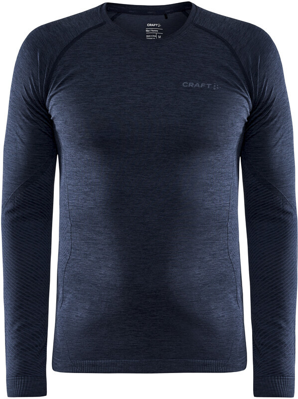 CRAFT Core Dry Active Comfort LS Top Men, niebieski M 2021 Koszulki bazowe termiczne i narciarskie 1911157-B396000-5