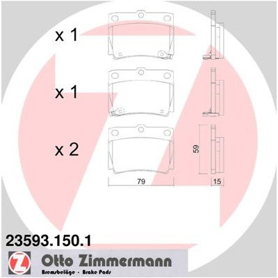 Zimmermann (OTTO GMBH) (OTTO GMBH) 23593.150.1 23593.150.1