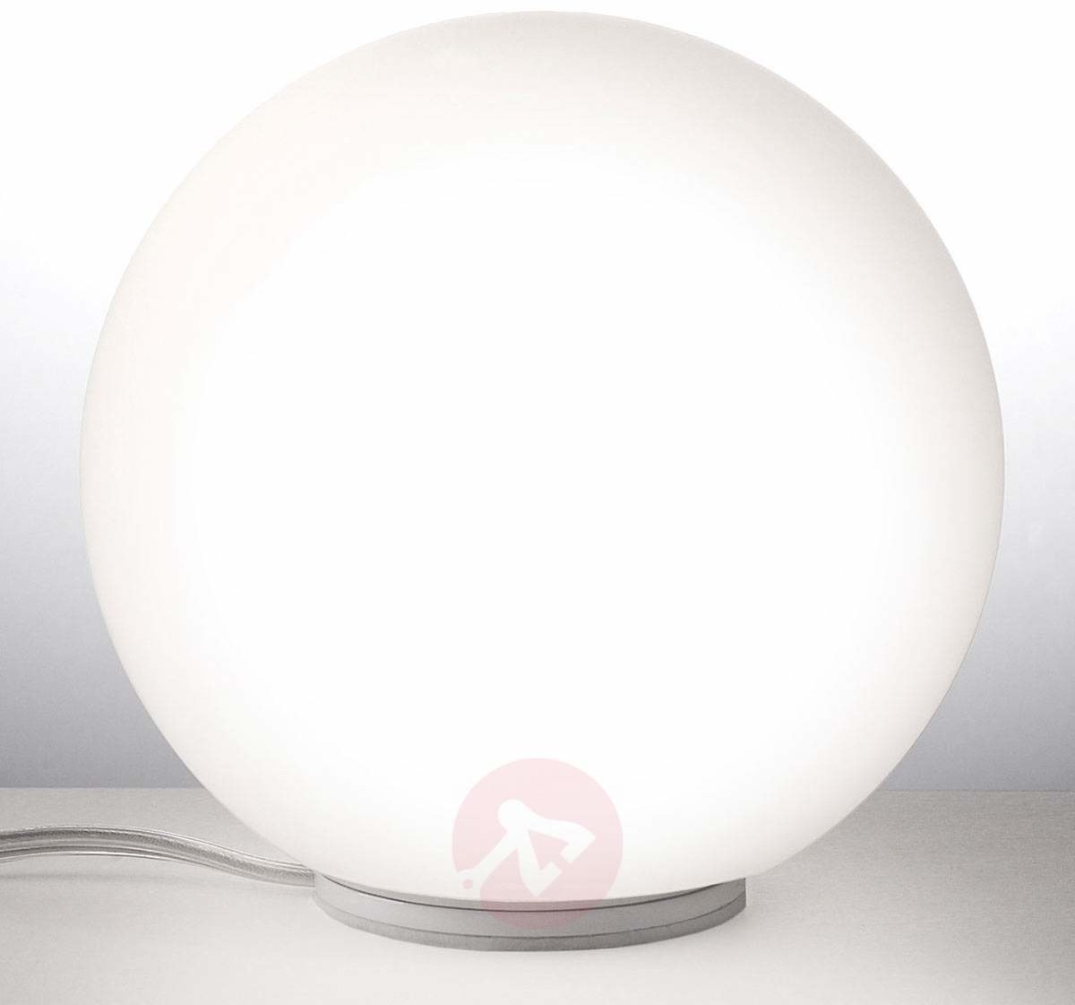 Artemide Dioscuri lampa stołowa kula, 14 cm