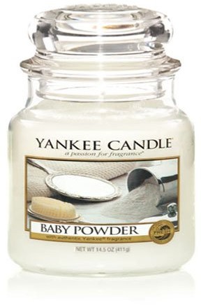 Yankee Candle 1122151e Baby Powder średni Jar 1122151E