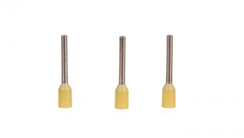 Ergom Końcówka kablowa tulejkowa izolowana HI 0,25/8 DIN E08KH-02010100701 /500szt./ E08KH-02010100701