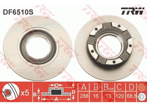 TRW KFZ Ausruestung GmbH) KFZ Ausruestung GmbH) DF6510S DF6510S