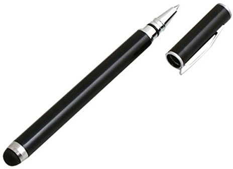 System-S 2 in 1 Stylus Touch Pen pojemnościowy ekran plazmowy rysik długopis Czarny na tablet PC, smartfona, telefonu komórkowego, akcesoria do telefonów komórkowych/PDA/ 41156758