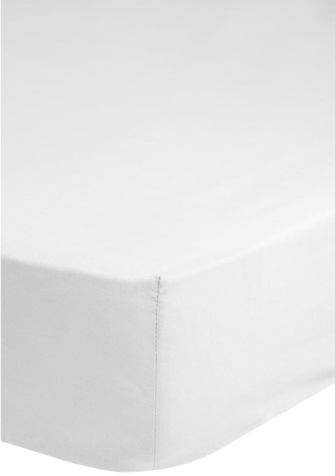 Muller Textiles HIP Prześcieradło z gumką, 180x200 cm, białe 0280.00.46