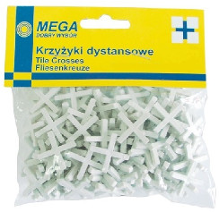 MEGA KRZYŻYKI DYSTANSOWE DO GLAZURY 5MM 61365_KRZYZ_GLAZ_5