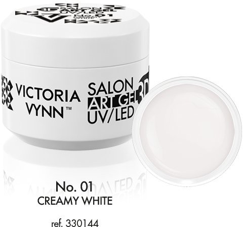 Victoria Vynn Kremowy żel do dekoracji - No. 001 Creamy White 1850