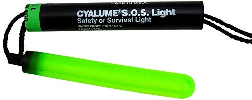 Cyalume SOS not sygnałów, czas świecenia 8 godzin, zielony (10 szt.) SA9-42740AM