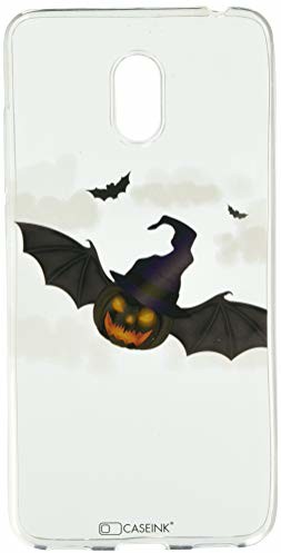 Caseink Pokrowiec ochronny na 5,2 cala Meizu M6, ultracienki, dynia Halloween CRYSPRNTHALOMZM6BATCITR