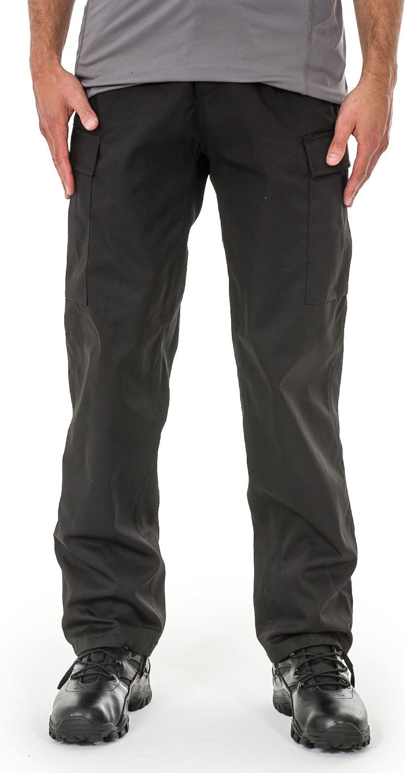 Mil-Tec Spodnie wojskowe męskie bojówki US Ranger BDU Black roz L 11810002) 11810002