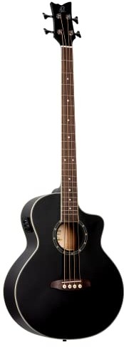Ortega Guitars ACOUSTIC BASS 4-STR. D7CE-SBK-4