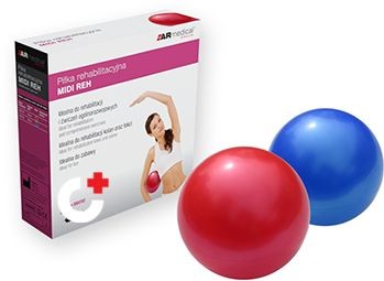 Armedical reha Piłka rehabilitacyjna MIDI (RLB-20-25)